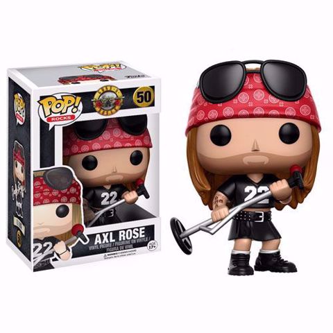 תמונה של Funko Pop - GNR AXL Rose (Rock Legends) 50 בובת פופ אקסל רוז