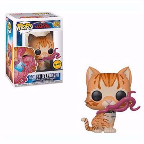 תמונה של Funko Pop - Goose Chase (Captain Marvel) 445  בובת פופ קפטן מארוול