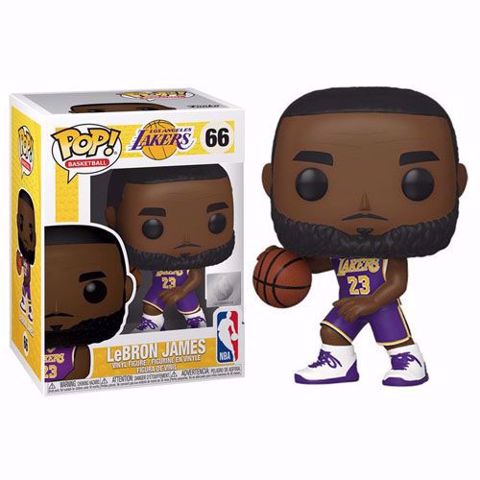תמונה של Funko Pop - Lebron james (NBA) 66  בובת פופ לברון ג'יימס