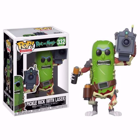 תמונה של Funko Pop - PIckle Rick With Laser (RIck And Morty) 332 בובת פופ ריק ומורטי