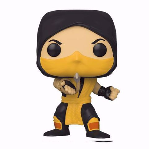 תמונה של Funko Pop - Scorpion (Mortal Kombat) 537  בובת פופ מורטל קומבט