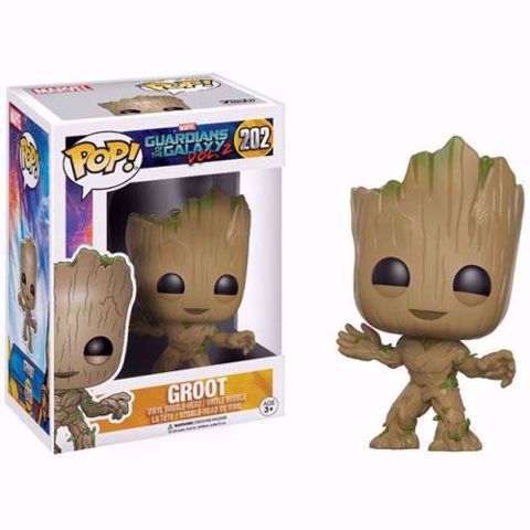 בובת פופ | גרוט | Funko Pop - (Guardians Of The Galaxy) Groot #202