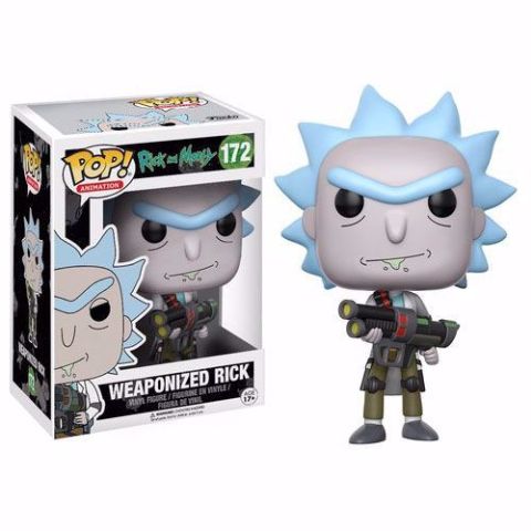 תמונה של Funko Pop - Weaponized Rick (Rick And Morty) 172  בובת פופ ריק ומורטי