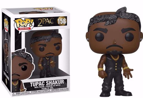 תמונה של Funko Pop - Tupac Shakur (2PAC) 158 בובת פופ טופאק