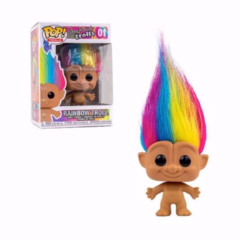 תמונה של Funko Pop - RainbowTroll (Good Luck Trolls) 01  בובת פופ טרולים