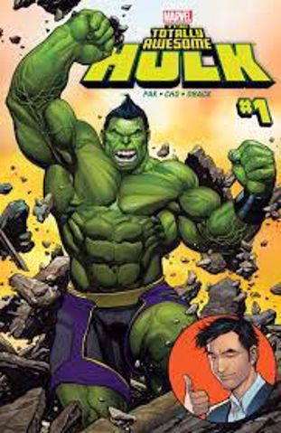 תמונה של The Totaly Awsome Hulk Comics אוגדן קומיקס הענק הירוק
