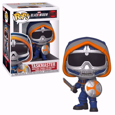 תמונה של Funko Pop -  Taskmaster W Shiled (Black Widow) 605  בובת פופ האלמנה השחורה