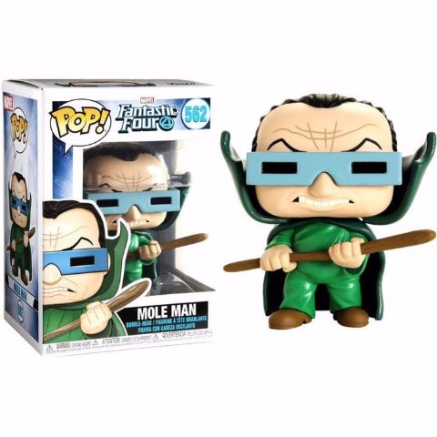תמונה של Funko Pop -  (Fantastic Four) Mole Man #562  בובת פופ ארבעת המופלאים