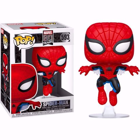 תמונה של Funko Pop -  Spider-man (Marvel) 593  בובת פופ ספיידרמן
