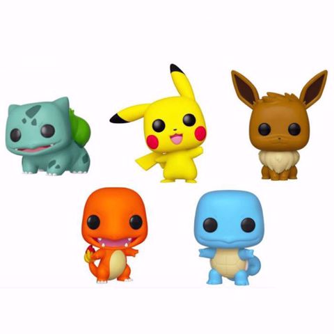 Funko Pop - Pokemon Set Of 5  בובת פופ סט פוקימון