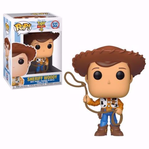 Funko Pop - Sheriff Woody (Toy Story) 522 בובת פופ צעצוע של סיפור