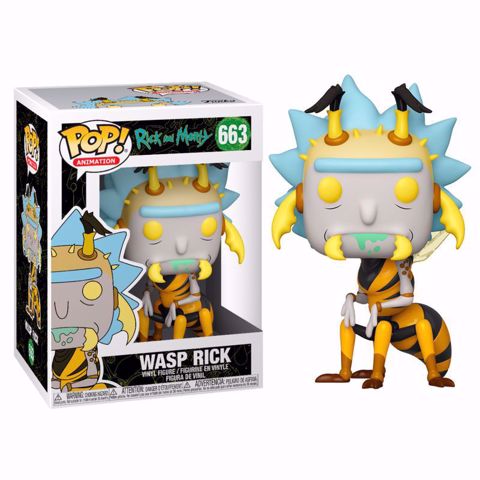 Funko Pop - Wasp Rick (Rick And Morty) 663  בובת פופ ריק ומורטי