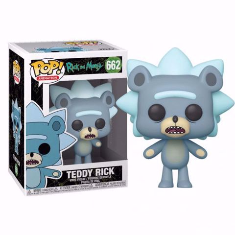 Funko Pop - Teddy Rick (Rick And Morty) 662  בובת פופ ריק ומורטי