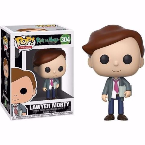 Funko Pop - Lawyer Morty (Rick And Morty) 304  בובת פופ ריק ומורטי