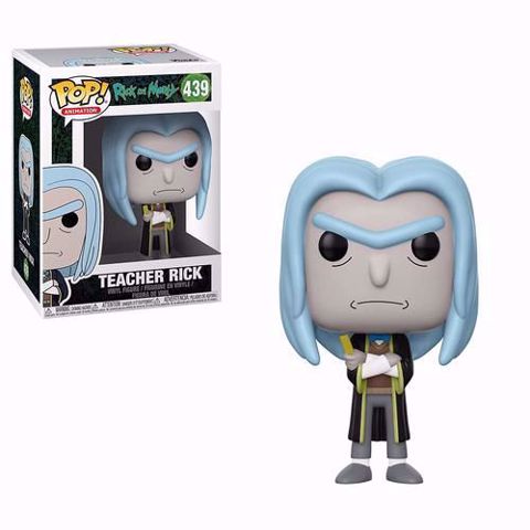 Funko Pop - Teacher Rick (Rick And Morty) 439  בובת פופ ריק ומורטי