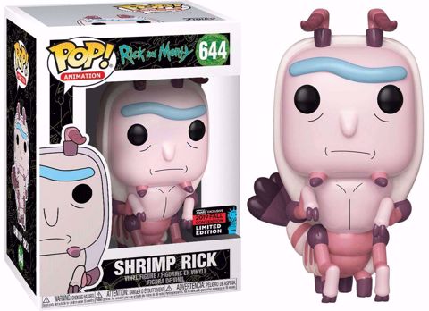 Funko Pop - Shrimp Rick SDCC (Rick And Morty) 644  בובת פופ ריק ומורטי