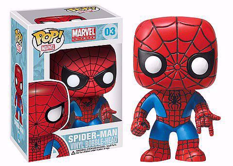 Funko Pop -  Spider-man (Marvel) 03  בובת פופ ספיידרמן