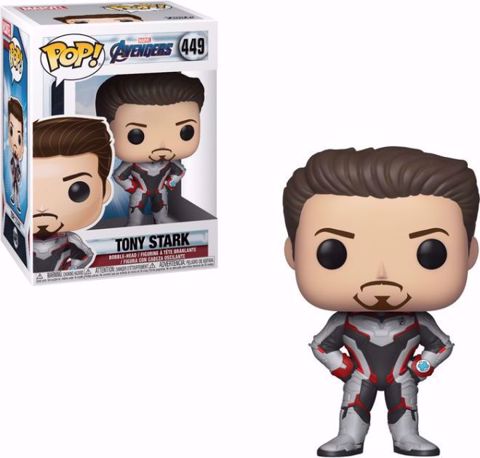 Funko Pop -  Tony Stark  (Avengers) 449  בובת פופ איירון מן טוני סטארק