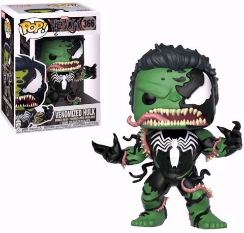 Funko Pop -  Venomized Hulk  (Venom) 366  בובת פופ ונום הענק הירוק