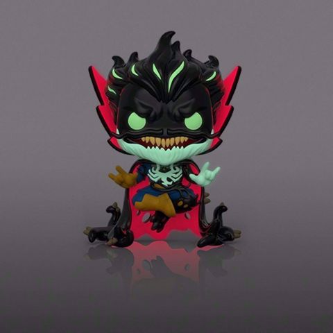 Funko Pop -  Venomized Dr Strange SE Glow  (Venom) 602  בובת פופ  זוהרת בחושך