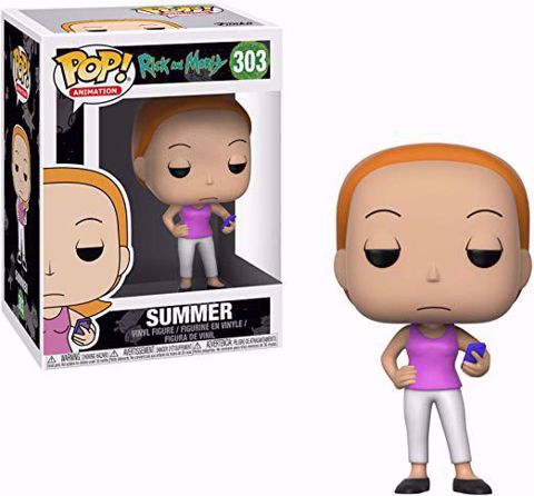 Funko Pop - Summer (Rick And Morty) 303  בובת פופ ריק ומורטי