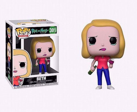Funko Pop - Beth (Rick And Morty) 301  בובת פופ ריק ומורטי