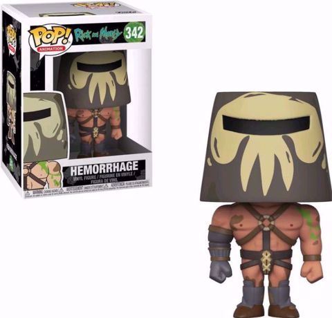 Funko Pop - Hemorrhage (Rick And Morty) 342  בובת פופ ריק ומורטי