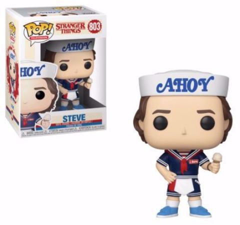 Funko Pop - Steve (Stranger Things) 803  בובת פופ דברים מוזרים