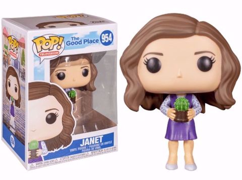 Funko Pop -  Janet (The Good Place)  954 בובת פופ המקום הטוב