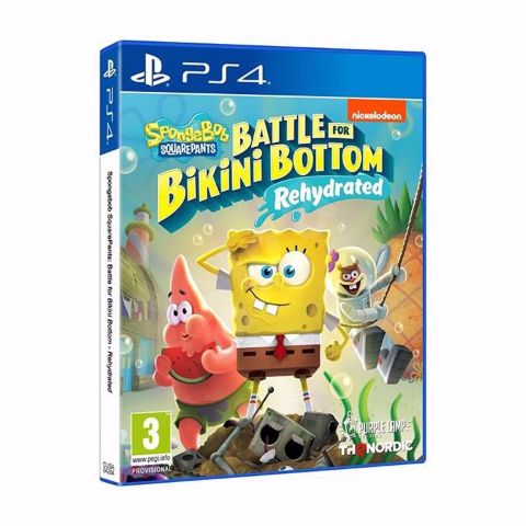 spongebob: battle for bikini bottom PS4 בובספוג לסוני 4