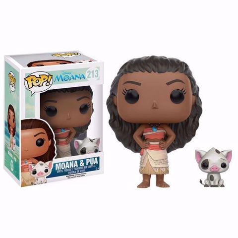 Funko Pop -  Moana & Pua (Disney) 213  בובת פופ מואנה