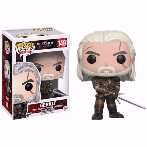 Funko Pop - Geralt (The Witcher) 149  בובת פופ המכשף