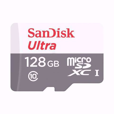 SanDisk Micro SD 128G Ultra  כרטיס זכרון