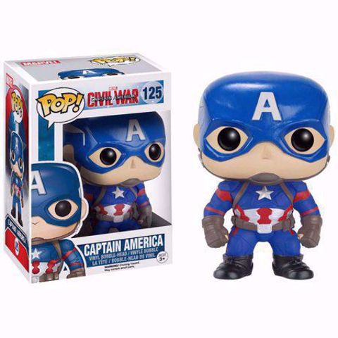 בובת פופ | מארוול | קפטן אמריקה | Funko Pop - Captain America  (Civil War) 125