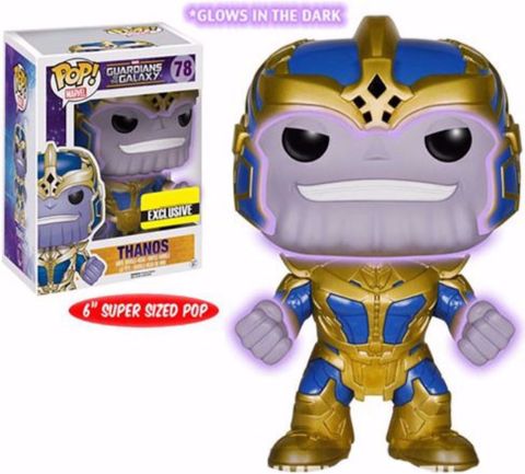 Funko Pop - Thanos EE EXC GITD 6" (Guardan Of The Galaxy) 78 בובת פופ תאנוס