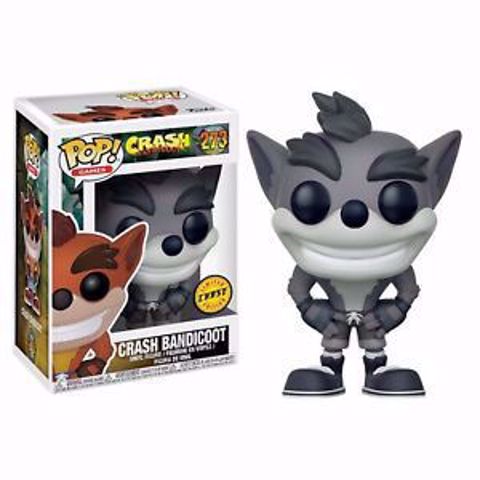 Funko Pop - Crash Bendicoot Chase (Games) 273 בובת פופ  קראש בדניקוט צ'ייס