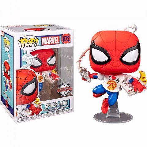 Funko Pop - Spider-Man With Pizza SE 