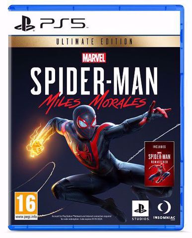 Marve's Spider-man: Miles Morales Ultimate PS5 ספיידרמן  מיילס מוראלס סוני 5