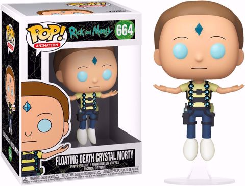 Funko Pop - Floatin Death Crystal Morty SE  (Rick And Morty) 668 בובת פופ  מורטי מרחף