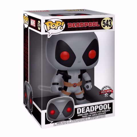 Funko Pop - Deadpool Gray 10" SE (Marvel) 543 בובת פופ  דדפול