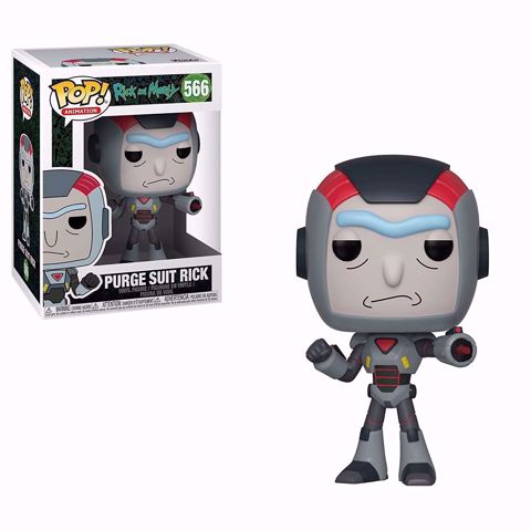Funko Pop - Purge Suit Rick (Rick And Morty) 566  בובת פופ ריק ומורטי