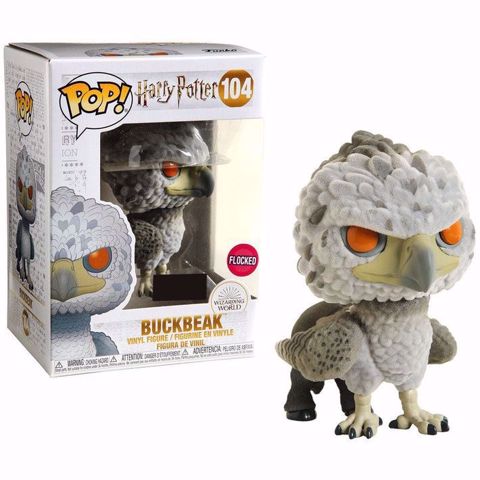 Funko Pop - Buckbeak SE Flocked  (Harry Potter) 104 בובת פופ  הארי פוטר בקביק פרוותי