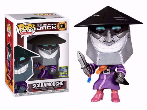 Funko Pop - Scaramouche SDCC  (Samorai Jack) 836  בובת פופ סמוראי ג'ק
