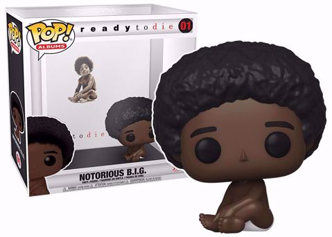 Funko Pop -  Notorios B.I.G  (Album - Ready To Die) 01  בובת פופ נוטוריוס ביג אלבום