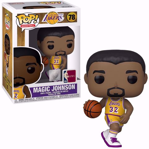 Funko Pop - Magic Johnson (NBA) 78  בובת פופ מג'יק ג'ונסון