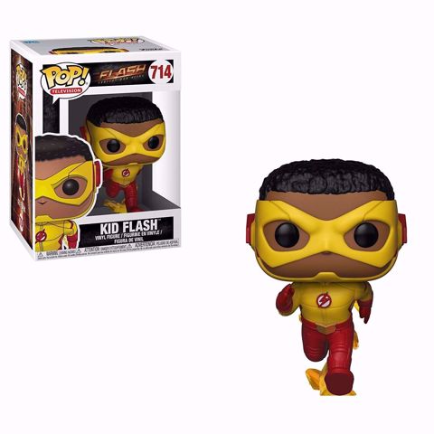 Funko Pop - Kid Flash (Flash) 714  בובת פופ קיד פלאש