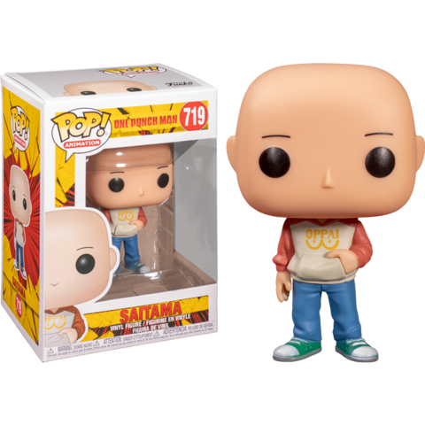 Funko Pop - Saitama (One Punch Man) 719  בובת פופ סאיטמה