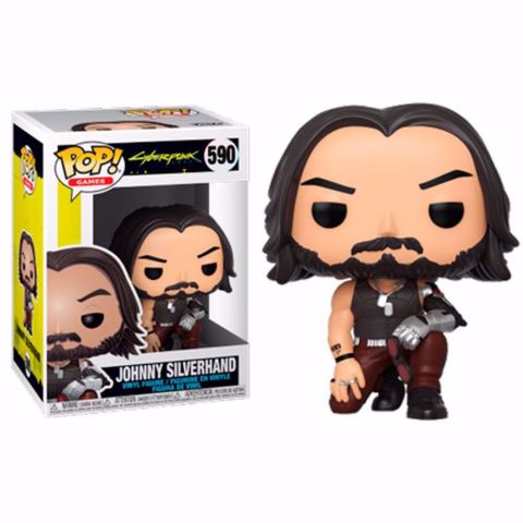 Funko Pop - Johnny Silverhand (Cyberpunk 2077) 590 בובת פופ סייברפאנק 2077