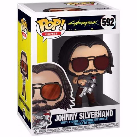 Funko Pop - Johnny Silverhand (Cyberpunk 2077) 592 בובת פופ סייברפאנק 2077
