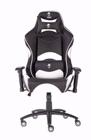 כיסא\מושב גיימינג Dragon Viper  שחור \ לבן